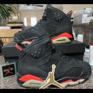 Nike Air Jordan 6 Retro Infrared Black Red 2019
